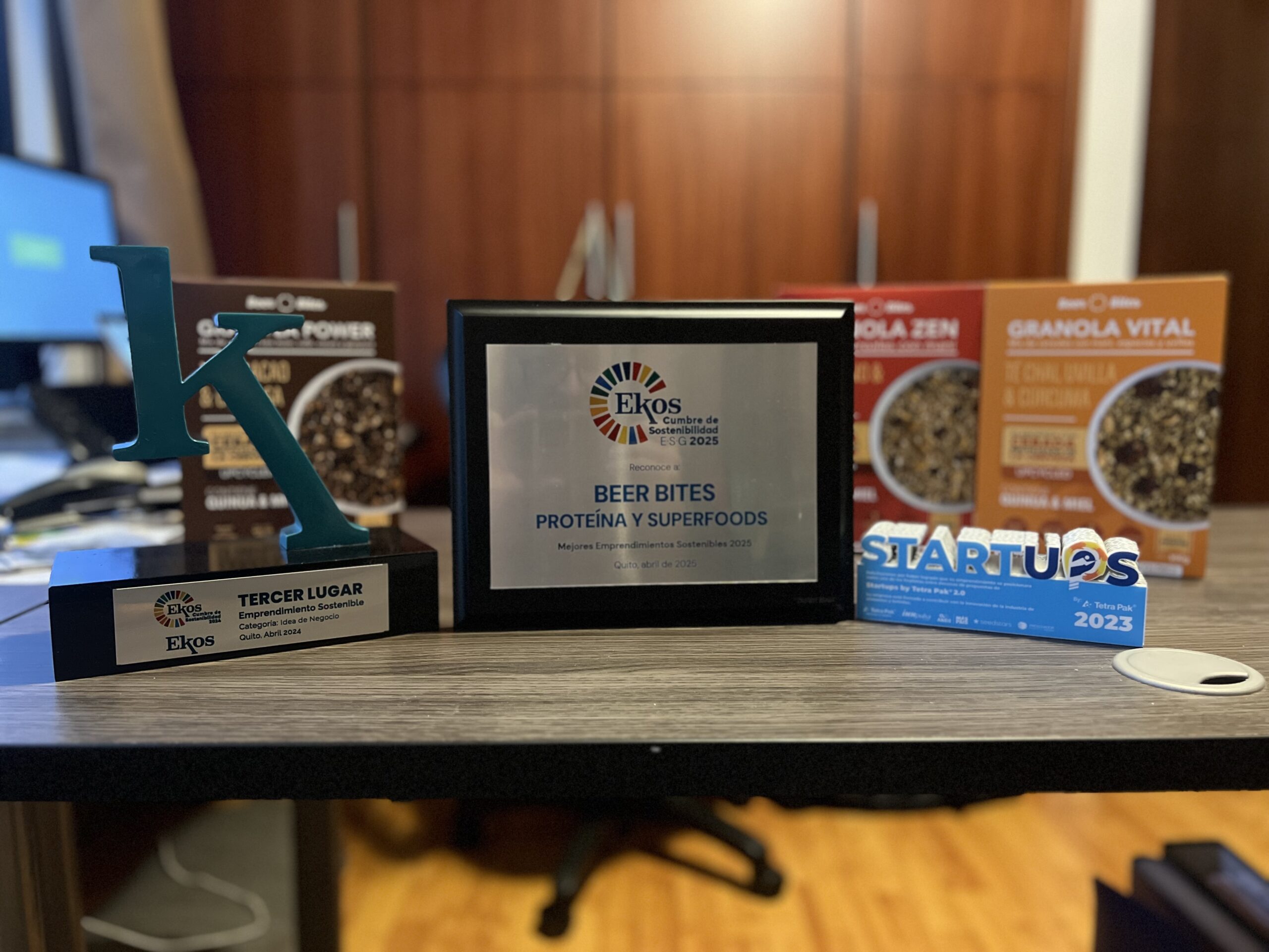 Premios y reconocimientos Beer Bites Emprendimiento Sostenible Ecuador